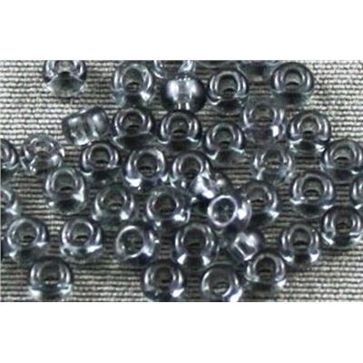 Seed Bead Grey Transparent 9/0 - Minimum 10g