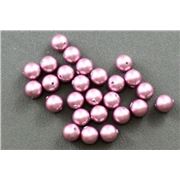 Swarovski Crystal 5810 Pearl Powder Rose 6mm 