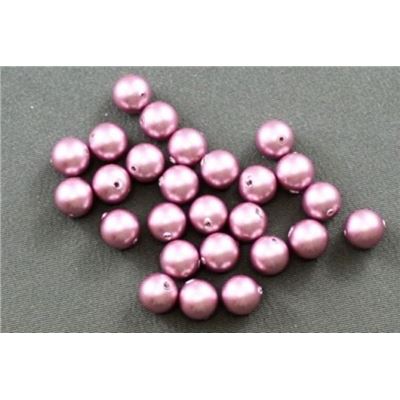 Swarovski Crystal 5810 Pearl Powder Rose 6mm 