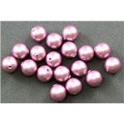 Swarovski Crystal 5810 Pearl Powder Rose 8mm 