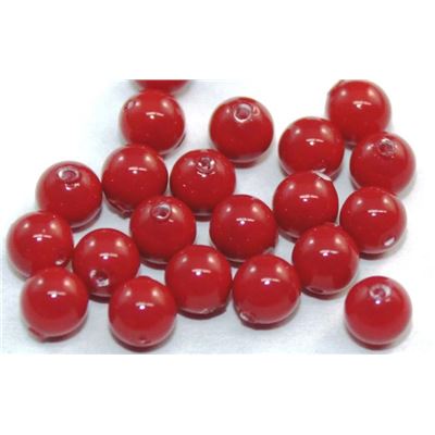 Swarovski Crystal 5810 Pearl Red Coral 4mm 