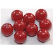 Swarovski Crystal 5810 Pearl Red Coral 5mm 