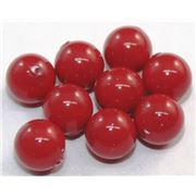 Swarovski Crystal 5810 Pearl Red Coral 6mm 