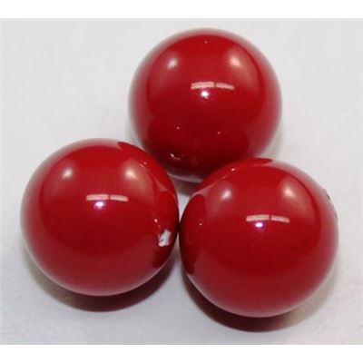 Swarovski Crystal 5810 Pearl Red Coral 10mm 