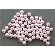 Swarovski Crystal 5810 Pearl Rosaline 4mm 