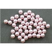 Swarovski Crystal 5810 Pearl  Rosaline 6mm 