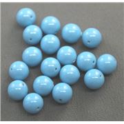 Swarovski Crystal 5810 Pearl Turquoise 6mm 