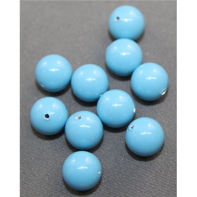 Swarovski Crystal 5810 Pearl Turquoise 8mm 