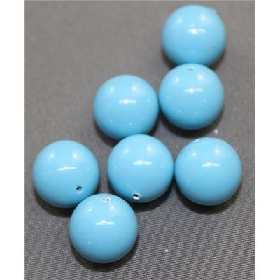 Swarovski Crystal 5810 Pearl Turquoise 10mm 