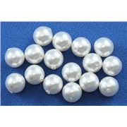 Star Bright Crystal 5810 Pearl White 8mm 