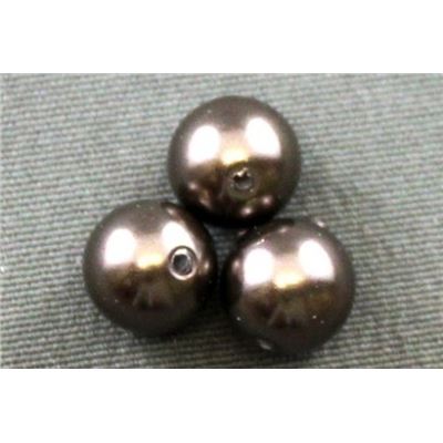 Swarovski Crystal 5811 Pearl Brown 14mm 