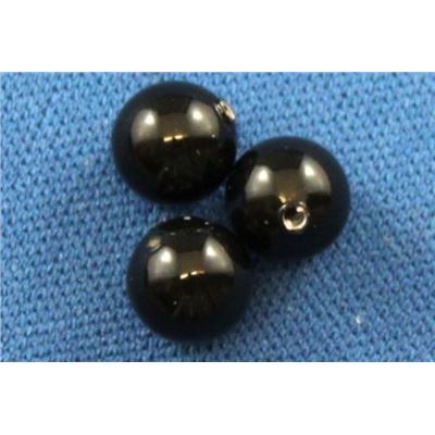 Swarovski Crystal 5811 Pearl Mystic Black 14mm 