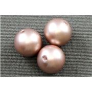 Swarovski Crystal 5811 Pearl Powder Almond 14mm 