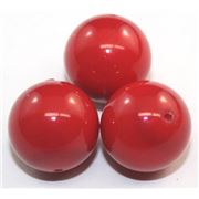 Swarovski Crystal 5811 Pearl Red Coral 14mm 