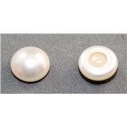 Swarovski Crystal 5817 Half Drilled Button Pearl Cream Rose Light 10mm 