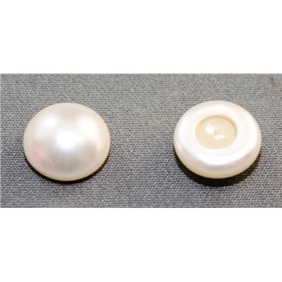 Swarovski Crystal 5817 Half Drilled Button Pearl Cream Rose Light 10mm 