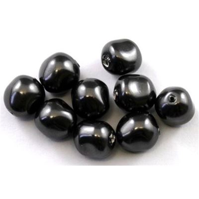 Swarovski Crystal 5840 Pearl   Black 8mm 