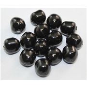 Swarovski Crystal 5840 Pearl   Mystic Black 8mm 