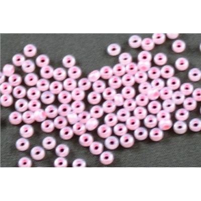 Seed Bead Pale Pink Luster 9/0 - Minimum 10g