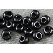 Miyuki Drop Black Opaque 3.4mm - Minimum 10g
