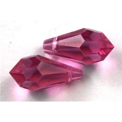 Swarovski Crystal 6000 Pendant Rose 13x6.5mm 