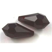 Swarovski Crystal 6000 Pendant Siam  13x6.5mm 