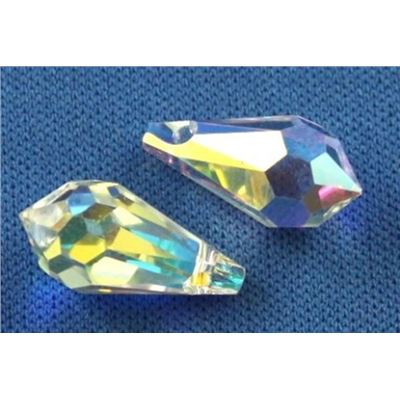 Swarovski Crystal 6000 Pendant Crystal AB 15x7.5mm 