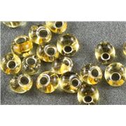 Miyuki Drop Gold Silver Lined 3.4mm - Minimum 10g