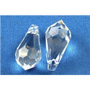 Swarovski Crystal 6000 Pendant Crystal 22x11mm 