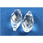 Swarovski Crystal 6010 Briolette Pendant Crystal 13.0x6.5mm 