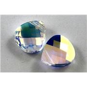 Swarovski Crystal 6012 Briolette Crystal AB 15.4x14mm 