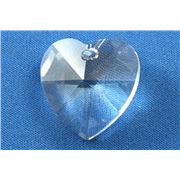 Swarovski Crystal 6202 Hearts Crystal 28mm 