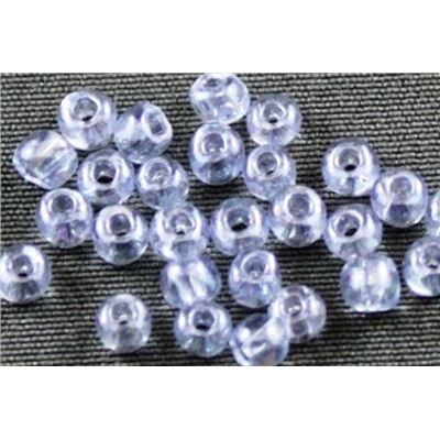Seed Bead Light Blue Luminous 8/0 - Minimum 12g