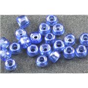 Czech Seed Bead Lumi Blue  8/0 - Minimum 12g