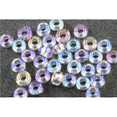 Toho Seed Bead Crystal AB 8/0 - Minimum 8g