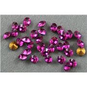 Swarovski Crystal 1028 Pointy Back Fuchsia PP14 