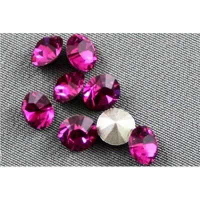 Swarovski Crystal 1028 Pointy Back Fuchsia SS24 