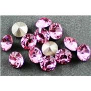 Swarovski Crystal 1028 Pointy Back Light Rose SS24 
