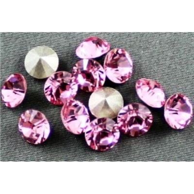 Swarovski Crystal 1028 Pointy Back Light Rose SS24 