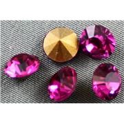 Swarovski Crystal 1028 Pointy Back Fuchsia SS29 