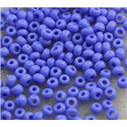 Czech Seed Bead Light Blue Opaque 8/0 - Minimum 12g