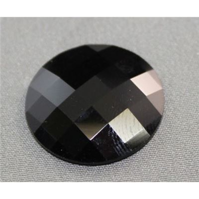 Swarovski Crystal 2493 Chessboard Jet Unfoiled 20mm