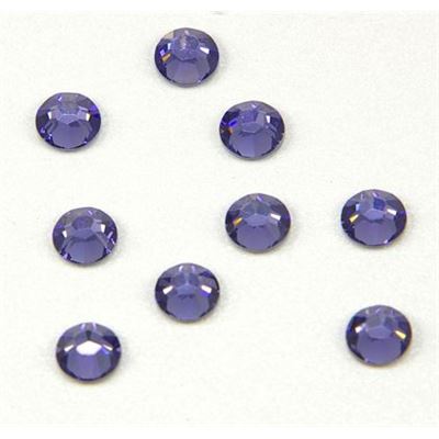 Swarovski Crystal 2038 Diamante Hot Fix Tanzanite SS10 