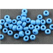 Toho Seed Bead Blue Turquoise Opaque 8/0 - Minimum 12g