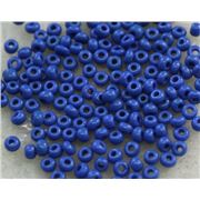 Czech Seed Bead French Blue Opaque 8/0 - Minimum 12g