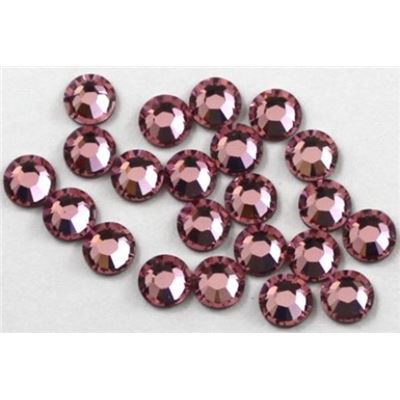 Swarovski Crystal 2038 Diamante Hot Fix Light Rose SS20 