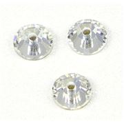 Swarovski Crystal 3128 Sew-on Round, 1 hole Crystal 4mm 