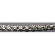 Swarovski Crystal 50004/001 Diamante Strap Crystal/Clear Backing 120073 