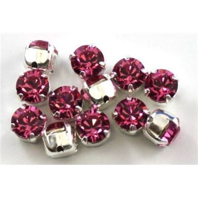 Swarovski Crystal 53203 Chaton Montee Rose SS29 6.14-6.32mm 