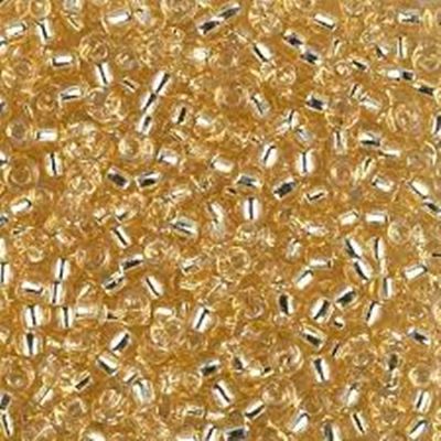 Miyuki Seed Bead Gold Silver Lined 8/0 - Minimum 12g